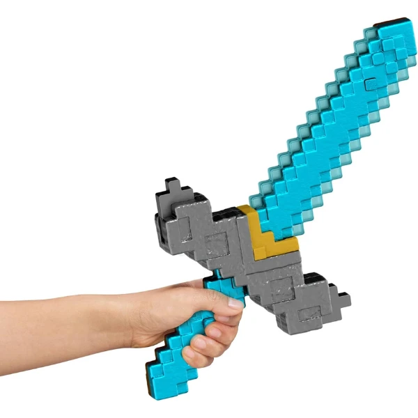 Minecraft 2-в-1: трансформирующийся меч и кирка (click and switch) 4
