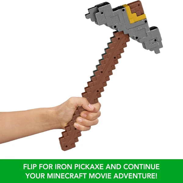 Minecraft 2-в-1: трансформирующийся меч и кирка (click and switch) 8