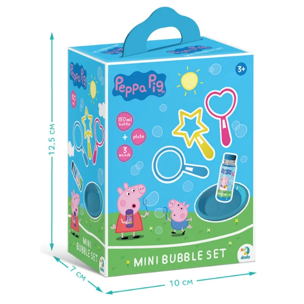 Set pentru baloane de săpun "purcelușa peppa", 150 ml 6