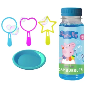 Set pentru baloane de săpun "purcelușa peppa", 150 ml Thumbnail 2