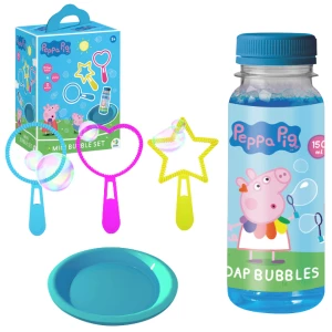 Set pentru baloane de săpun &quot;Purcelușa Peppa&quot;, 150 ml