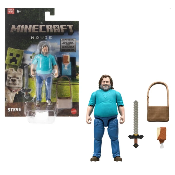 Figurină minecraft movie cu accesorii (în ass.) 5