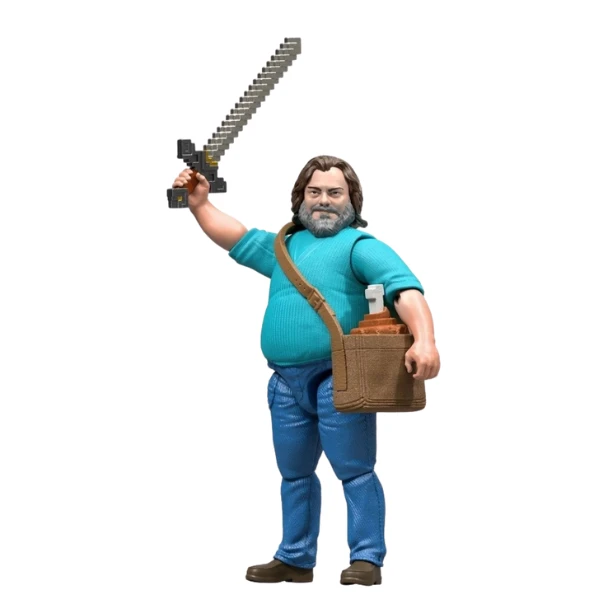 Figurină minecraft movie cu accesorii (în ass.) 6