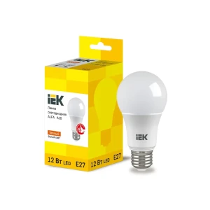 Светодиодная лампа 12 вт e27 4000 k 220 - 240 в iek