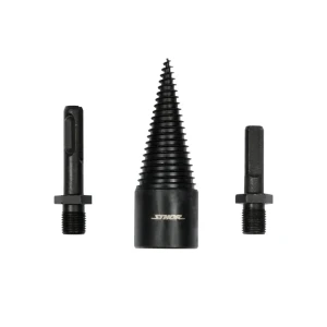 Burghiu 3 buc. pentru despicat lemne 32 mm oțel sds plus, cilindric sthor