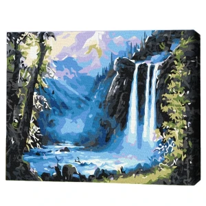 Pictură pe numere 30*40 сm (fără cutie) – planeta în mâinile omului