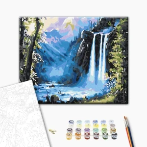 Pictură pe numere 30*40 сm (fără cutie) – planeta în mâinile omului Thumbnail 2