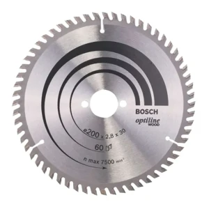 Disc de tăiat lemn wz 200 * 30 mm bosch
