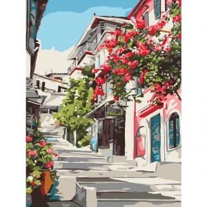 Pictură pe numere 30*40 сm (fără cutie) – grecia Thumbnail 3