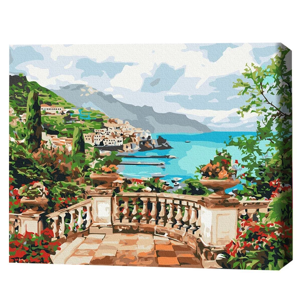 Pictură pe numere 30*40 сm (fără cutie) – vedere spre mare 2