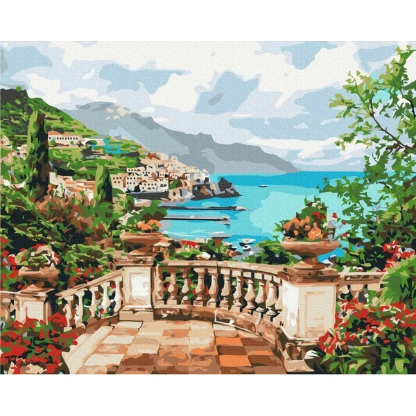 Pictură pe numere 30*40 сm (fără cutie) – vedere spre mare 4