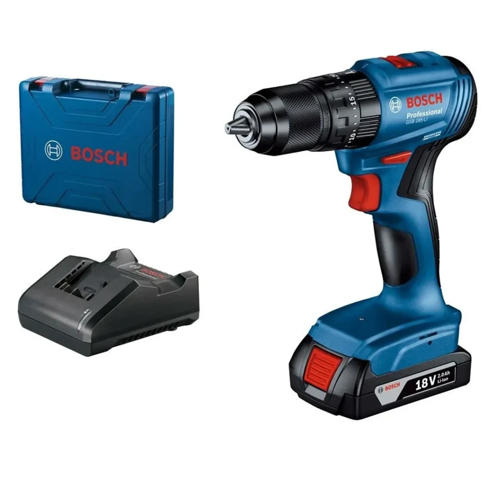 Mașină de găurit cu percuție gsb 185-li 18 v 0 - 1900 percuții/min bosch 2