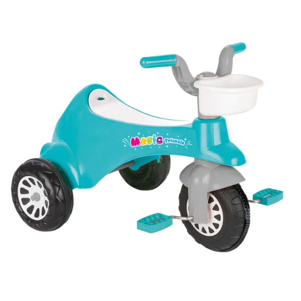 Трёхколёсный велосипед magic tricycle, синий 2