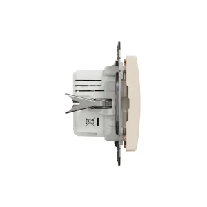 Priză dublă usb a + type c sedna new 2.4/2.1a 5 v bej schneider-electric Thumbnail 3