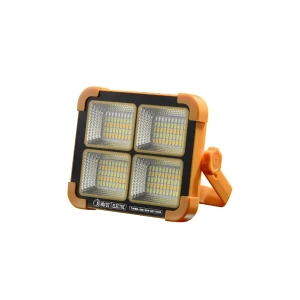 Proiector led cu panou solar turbo-200 200 w 3cct 3.7 v ip44 horoz