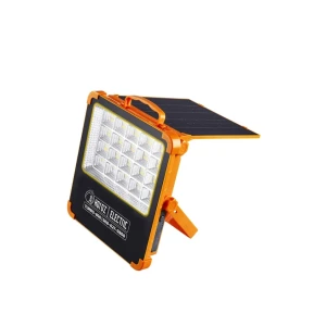 Proiector led cu panou solar turbo-800 800 w 3cct 3.7 v ip44 horoz Thumbnail 2