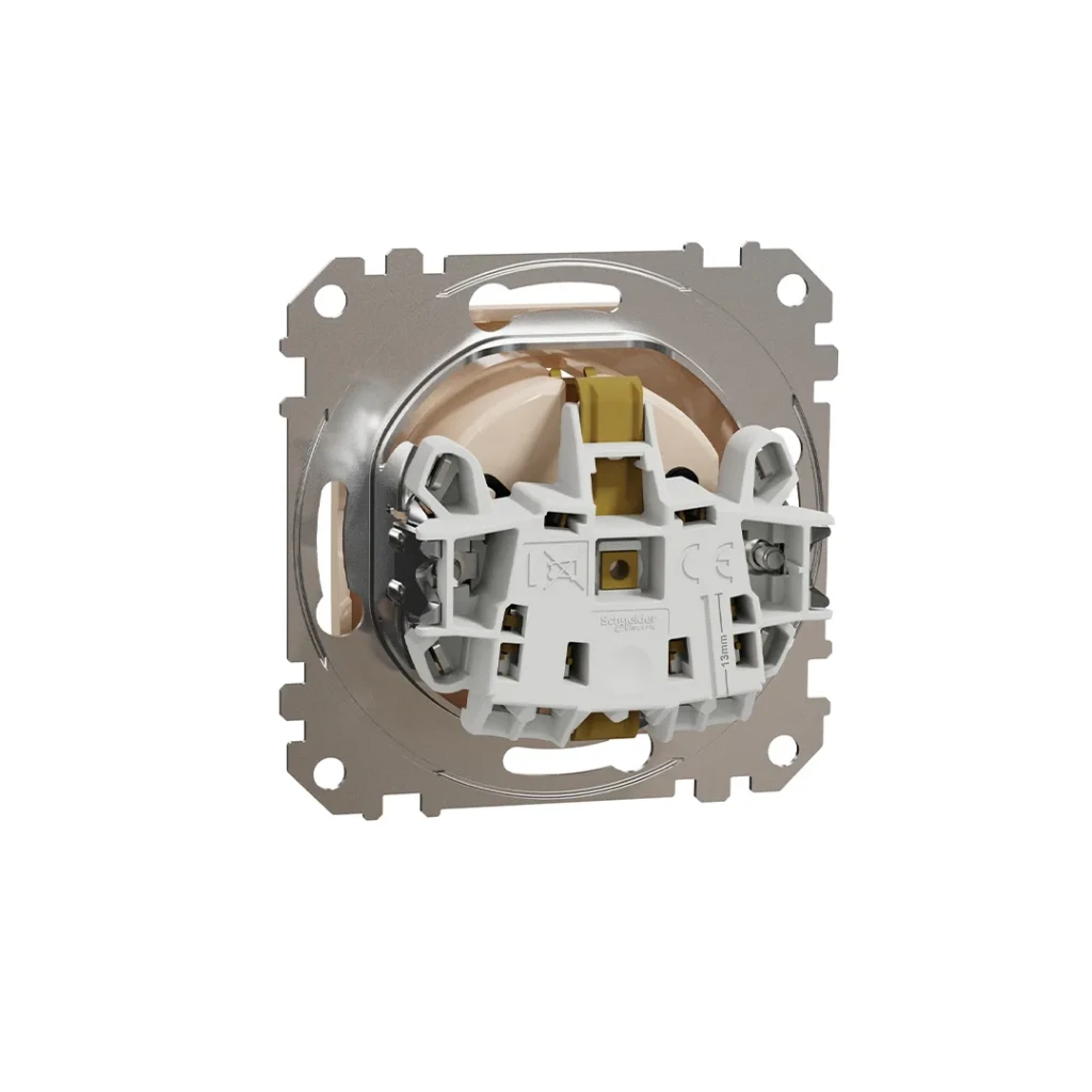 Priză sedna new 16 a 250 v ac bej schneider-electric 3