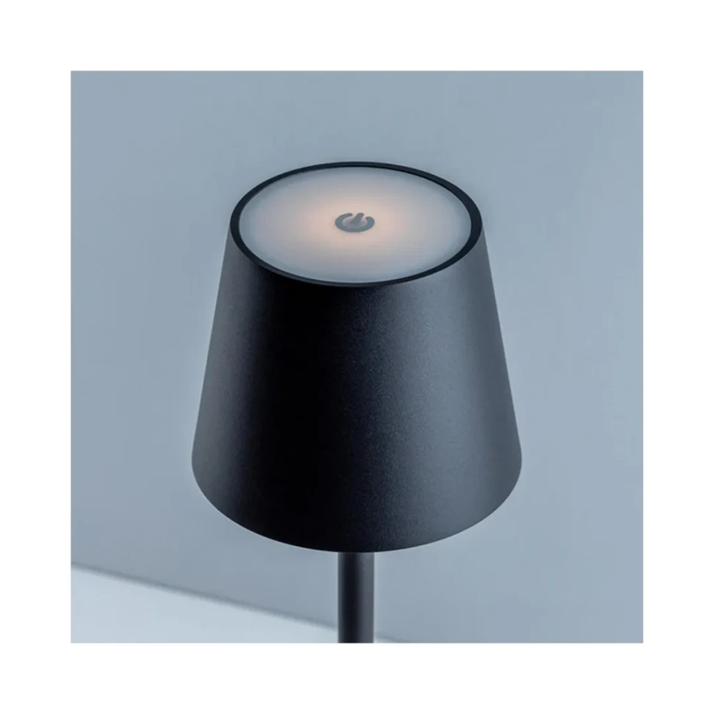 Настольная лампа al101b 2.5 вт 12 в led чёрный elmos 4
