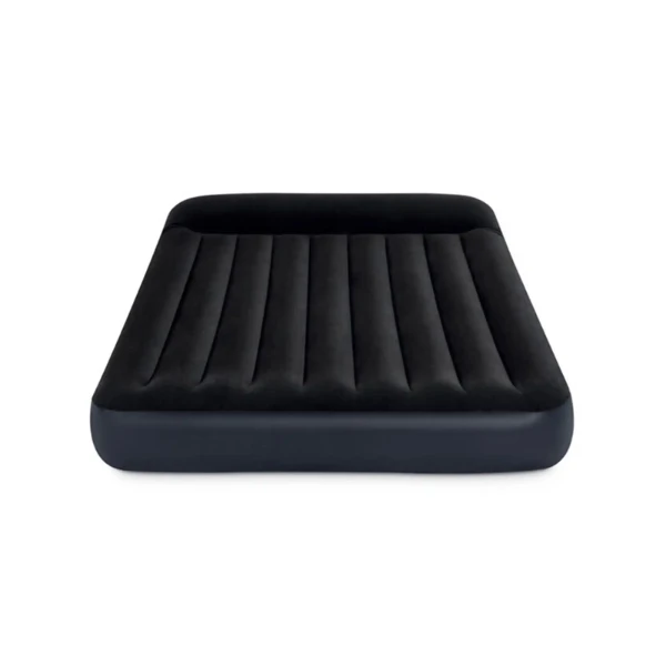 Intex надувной матрас “pillow rest classic” 137x191x25 см с подголовником, встр.нас. 220-240в, до 272 кг 4
