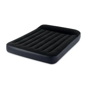 INTEX Надувной матрас “Pillow Rest Classic” 137x191x25 см с подголовником, встр.нас. 220-240В, до 272 кг