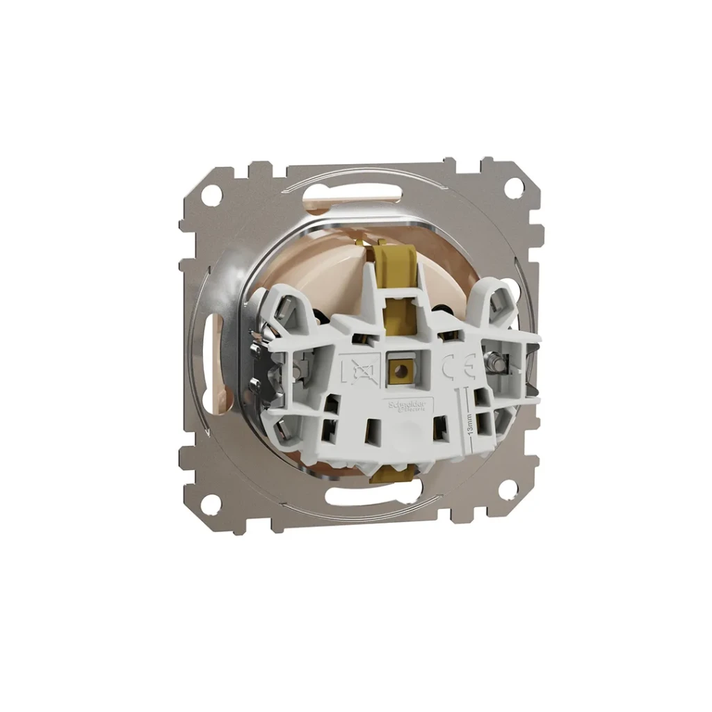 Priză sedna new 16 a 250 v ac bej schneider-electric 2