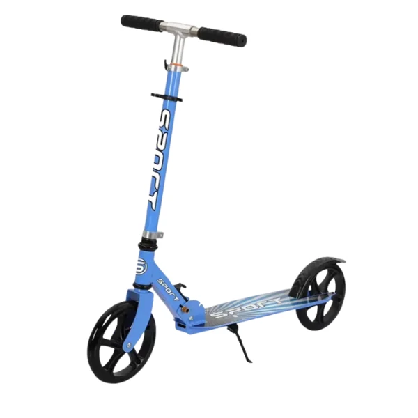 Trotinetă pliabilă cu 2 roți, înălțime reglabilă și greutate maximă de 100 kg, 3 culori 4