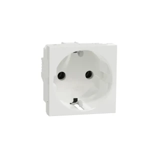 Priza unica 16 a 220 - 240 v alb schneider-electric