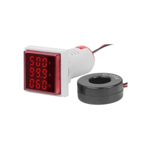 Вольтамперметр / частотомер с цифровым дисплеем himel hld1222vazsr 100 a 50 - 500 в