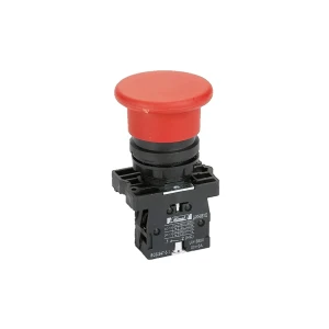 Buton ciuperca cu revenire himel hlay2ec42 1 nc 380 v 6 a ip40 roșu