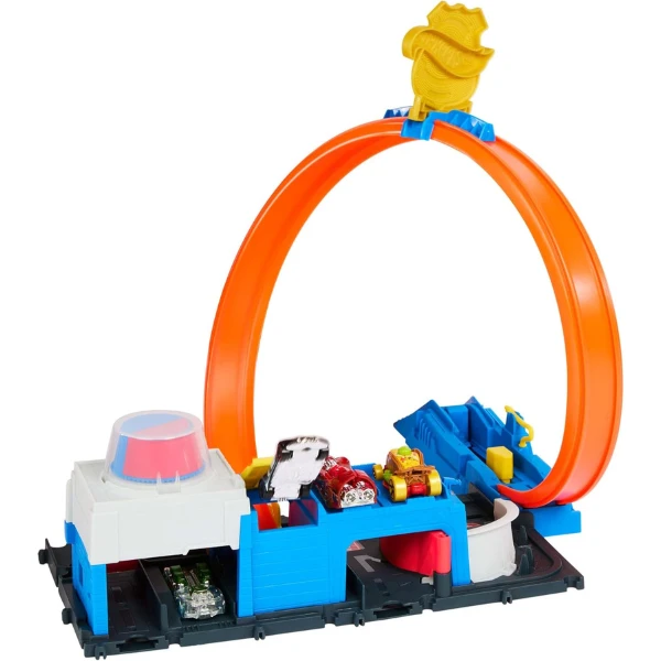 Игровой набор hot wheels city "полицейский участок" 5