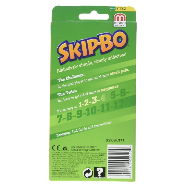 Карточная игра skip-bo 2