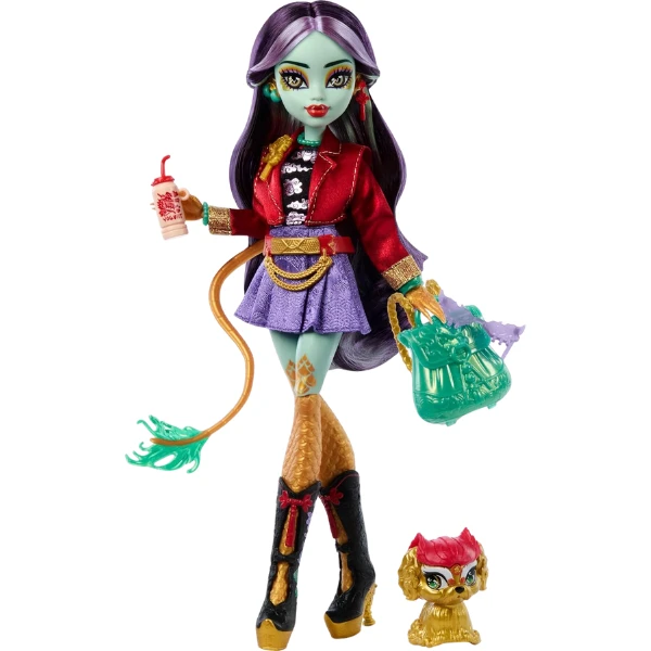 Игровой набор monster high "джинафайр лонг", с аксессуарами 2
