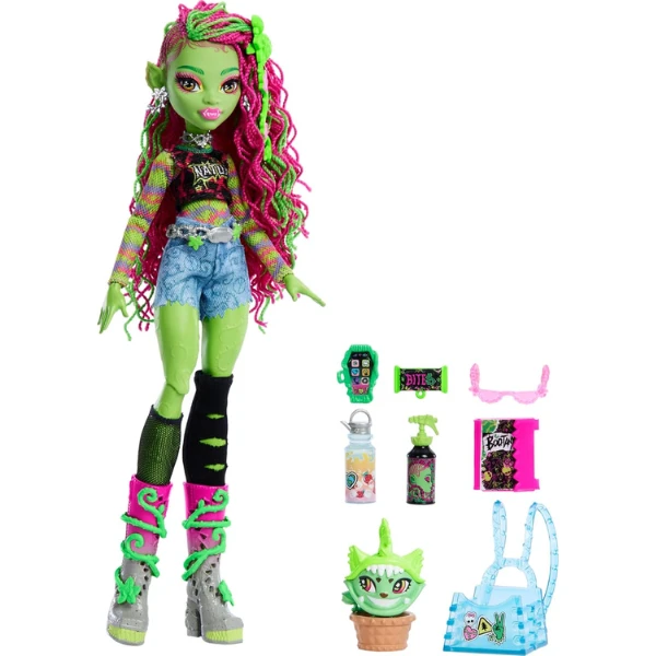 Set de joc monster high "venus mcflytrap", cu accesorii 6
