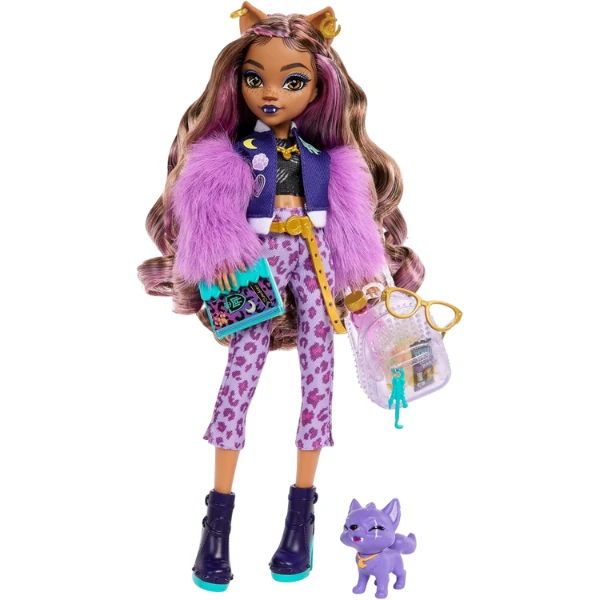 Set de joc monster high "clawdeen wolf", cu accesorii 2