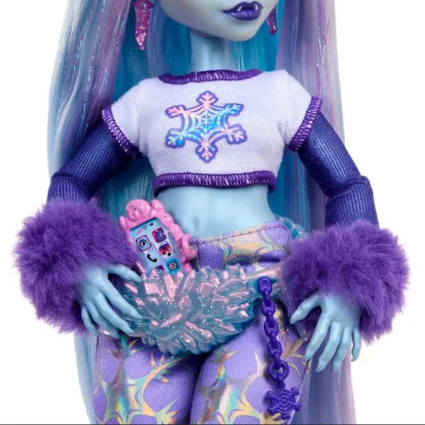 Игровой набор monster high "эбби боминэйбл", с аксессуарами 5