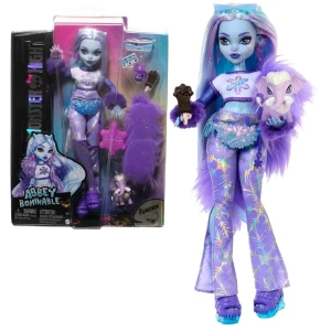 Игровой набор monster high "эбби боминэйбл", с аксессуарами