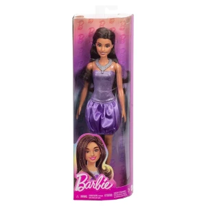 Кукла barbie "модница в фиолетовом платье" Thumbnail 3