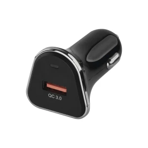 Adaptor auto usb quick charge universal 12 - 24 v dc 60 × 32 × 33 mm 3 a emos