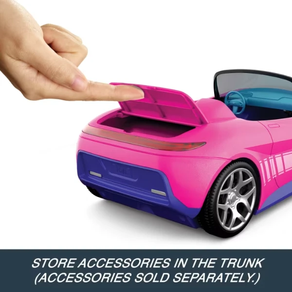 Hot wheels cabriolet barbie cu telecomandă 7