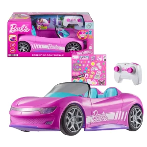 Hot wheels rc кабриолет barbie на радиоуправлении