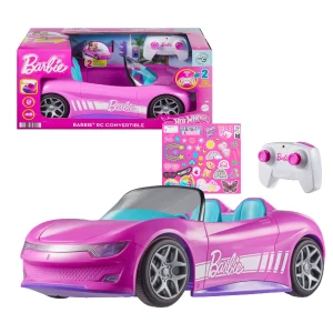 Hot Wheels RC Кабриолет Barbie на радиоуправлении