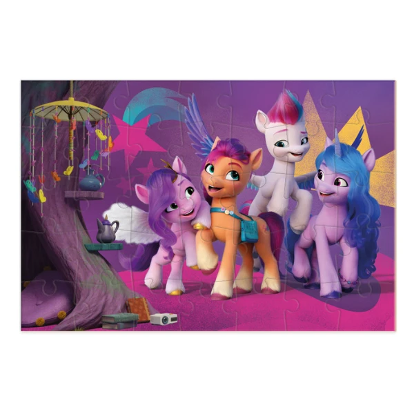 Puzzle-mini "întâlnire veselă", seria my little pony, 35 elem. 2