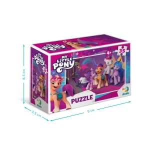 Puzzle-mini "întâlnire veselă", seria my little pony, 35 elem. Thumbnail 5