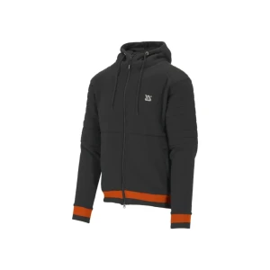 Ветровка с молнией yato rottweiler 2xl чёрный/красный