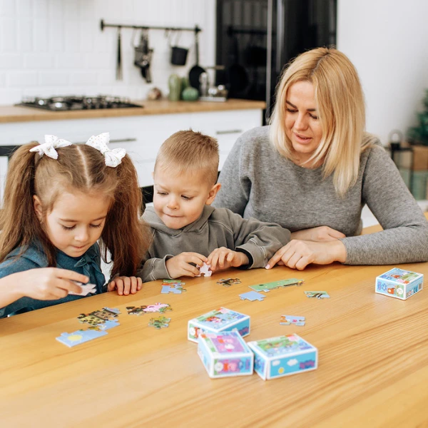 Puzzle-mini "călătorie cu motocicleta", seria peppa pig, 35 elem. 6