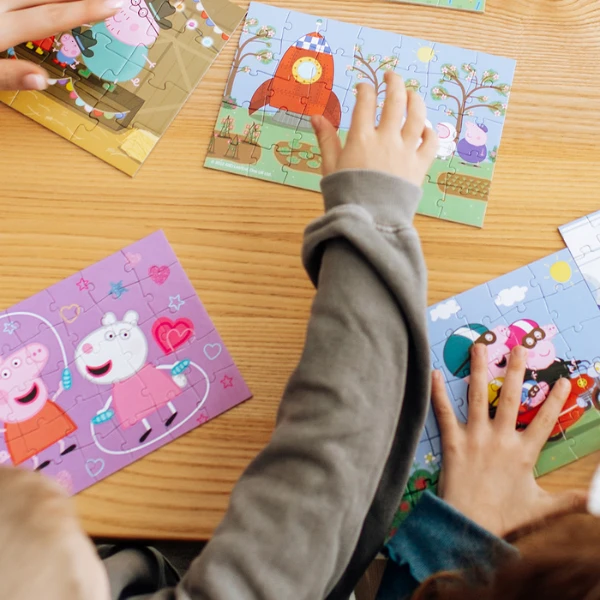 Puzzle-mini "călătorie cu motocicleta", seria peppa pig, 35 elem. 7