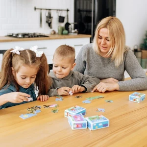 Puzzle-mini "călătorie cu motocicleta", seria peppa pig, 35 elem. Thumbnail 6