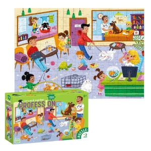 Puzzle &quot;Veterinar&quot;, seria Profesii, 150 elem.