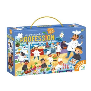 Puzzle "bucătar", seria profesii, 150 elem. Thumbnail 3