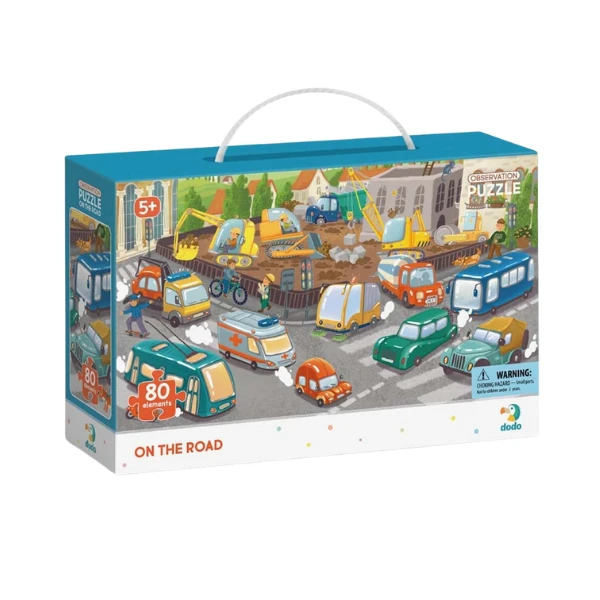 Puzzle "atenție pe drum", seria observation, 80 elem. 3